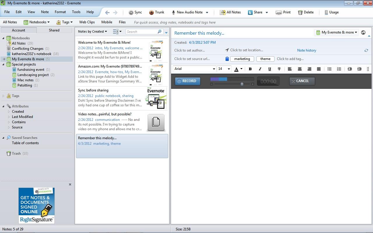 Audio Note