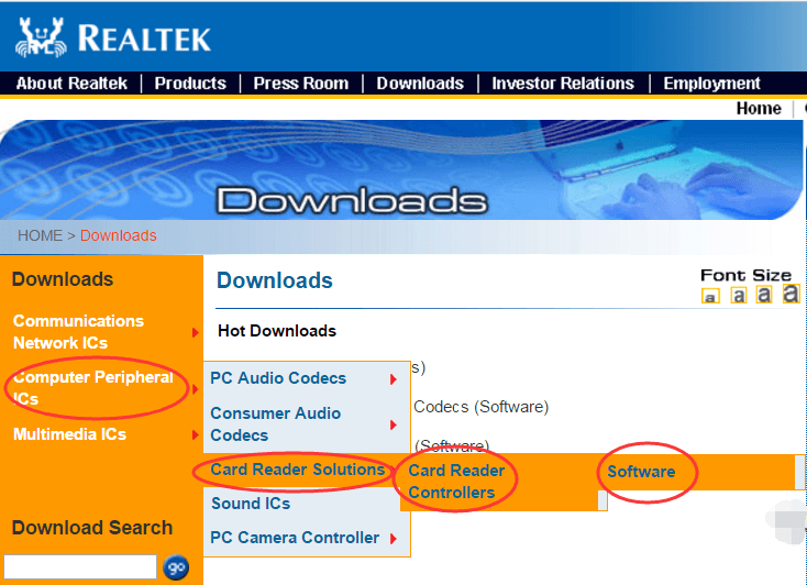 Realtek Card Reader