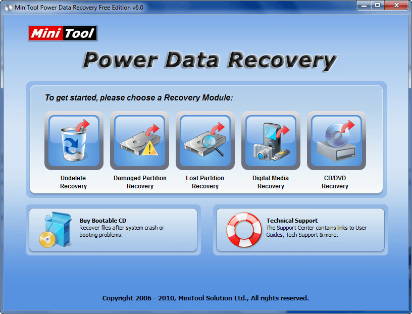 MiniTool Power Data Recovery