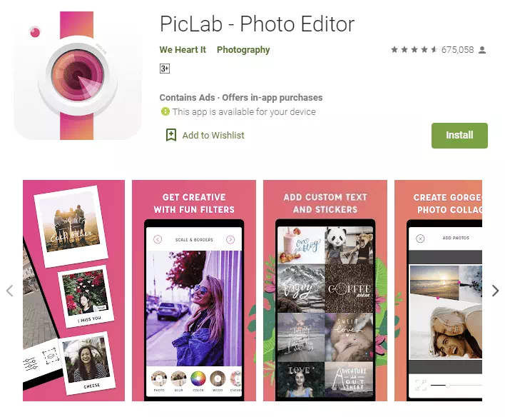 best PicsArt alternatives