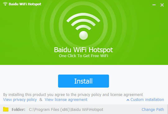 Baidu WiFi Hotspot