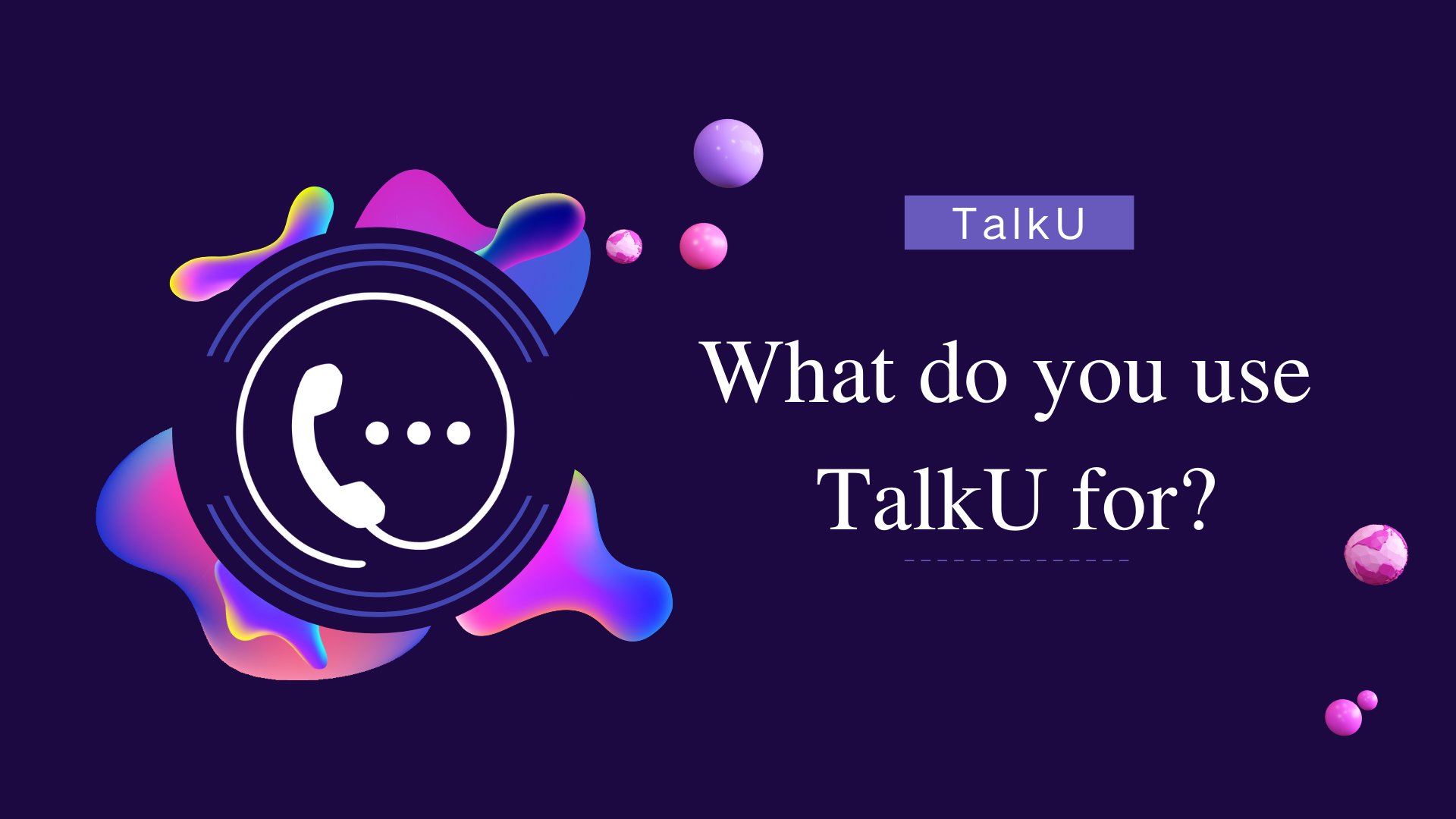 TalkU