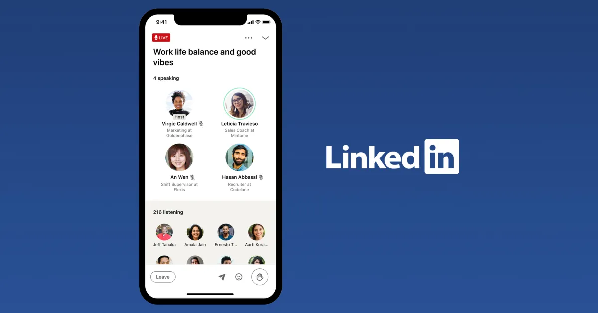 LinkedIn’s Clubhouse Clone