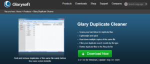 Glarysoft Duplicate Cleaner