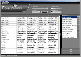 Font Viewer