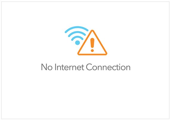 No Internet Connection