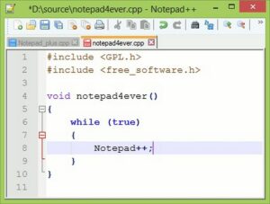 Notepad++