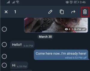 Delete All Messages Telegram
