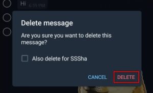 Delete All Messages Telegram